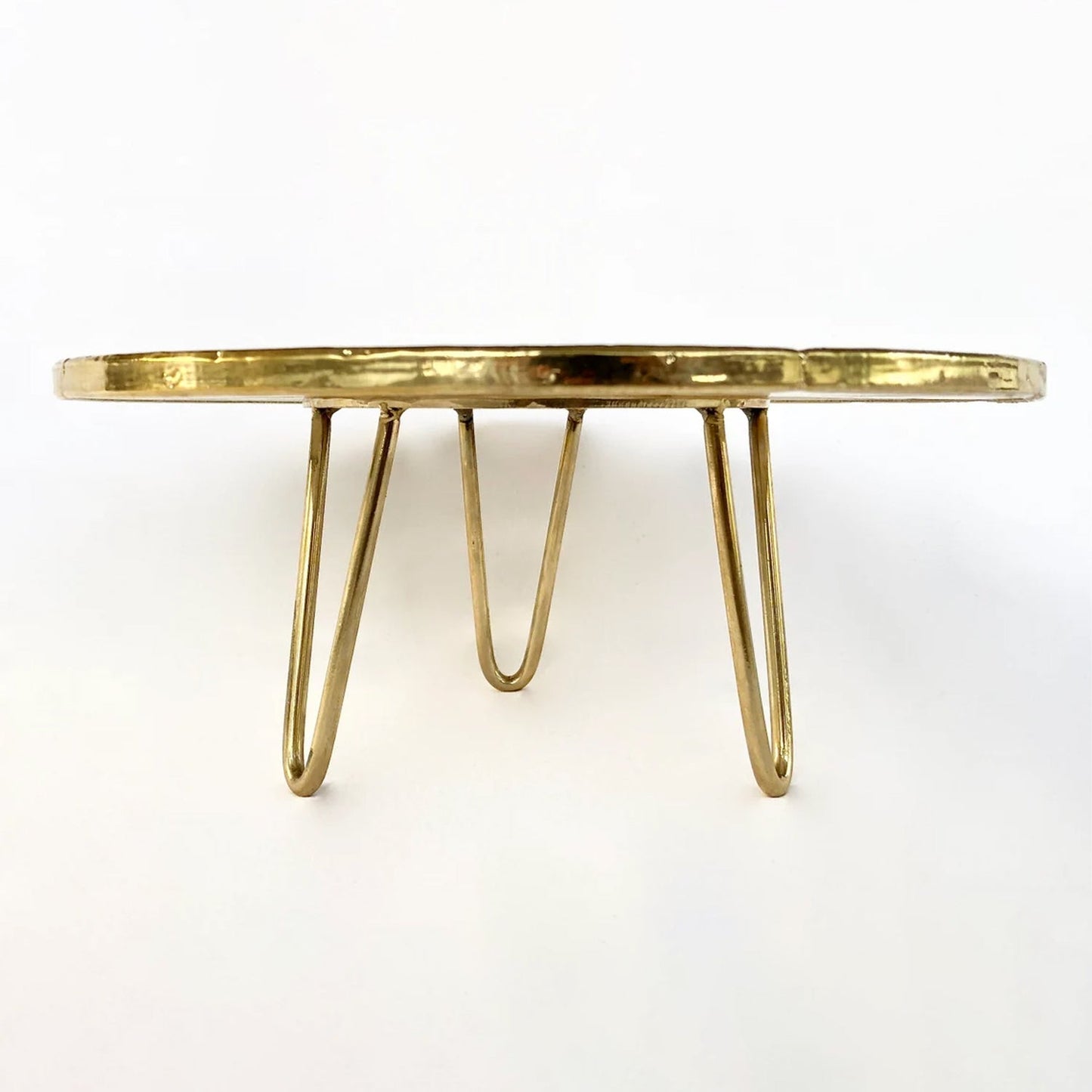 Elegancki Stojak na Ciasto / Patera z Białego Kryształowego Agatu