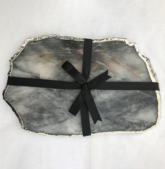 Deska do Serwowania z Agatu Kwarcowego