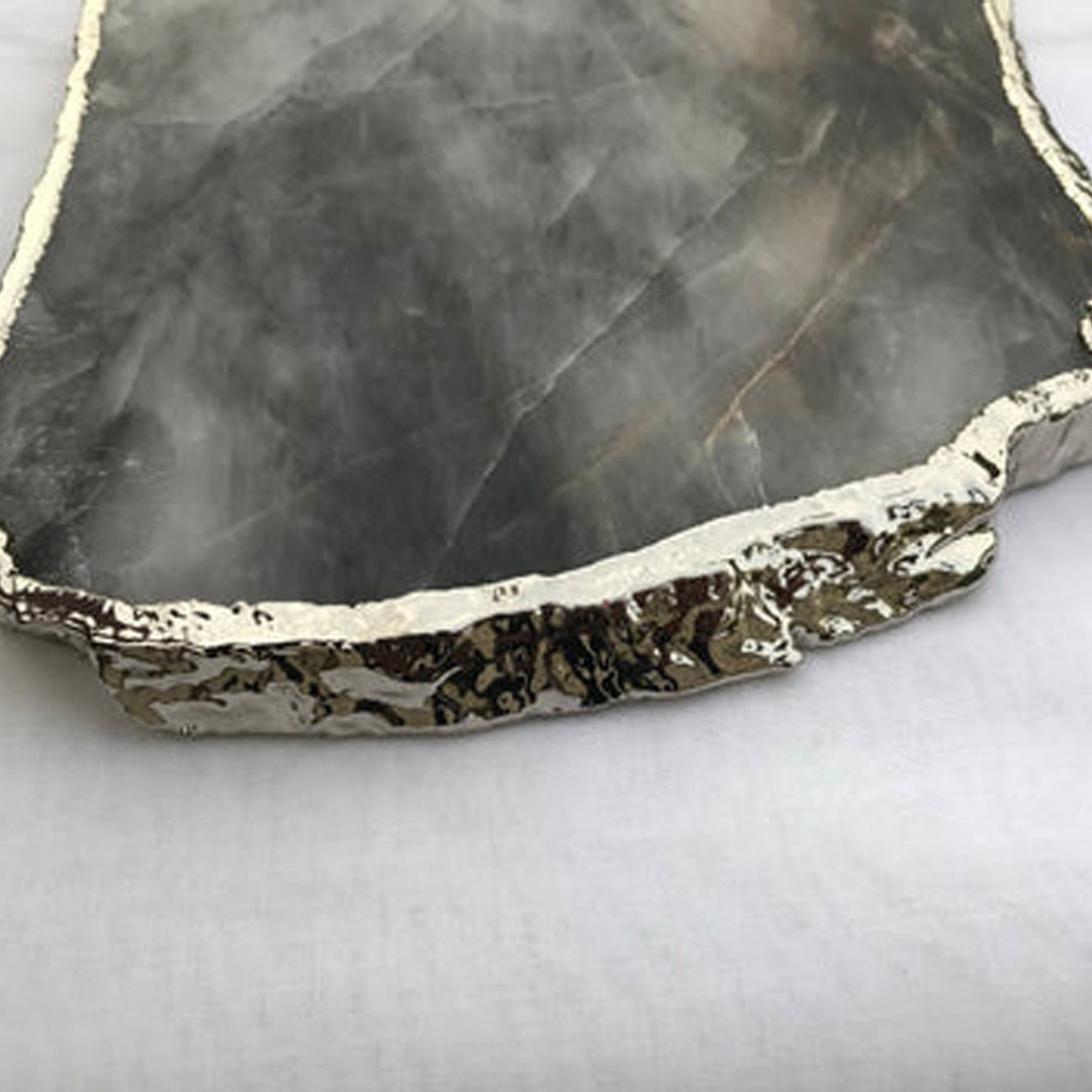 Deska do Serwowania z Agatu Kwarcowego