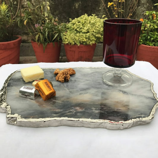 Deska do Serwowania z Agatu Kwarcowego