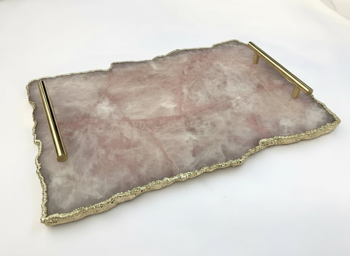 Ekskluzywna Deska do Serwowania z Naturalnego Agatu